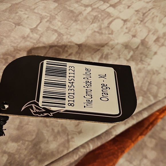 NWT Men's YCAH Trike Camo Fade Pullover Fleece Lined Hunting LONG SLEEVE TOP XL - Picture 4 of 10